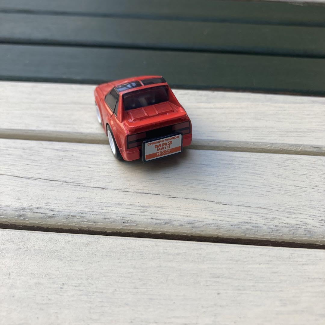 Amazon.co.jp: Toyota MR2 (AW11) Tomica, Choro Chibi Q, Catalog Set